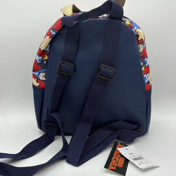 My hero academia All Might character mini backpack brand new bioworld Funimation - Picture 4 of 11